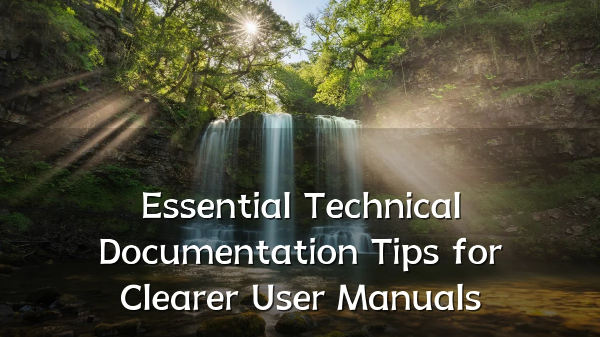 Essential Technical Documentation Tips for Clearer User Manuals