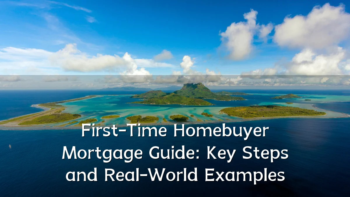First-Time Homebuyer Mortgage Guide: Key Steps and Real-World Examples