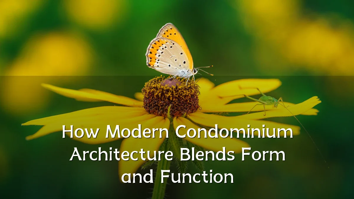 How Modern Condominium Architecture Blends Form and Function