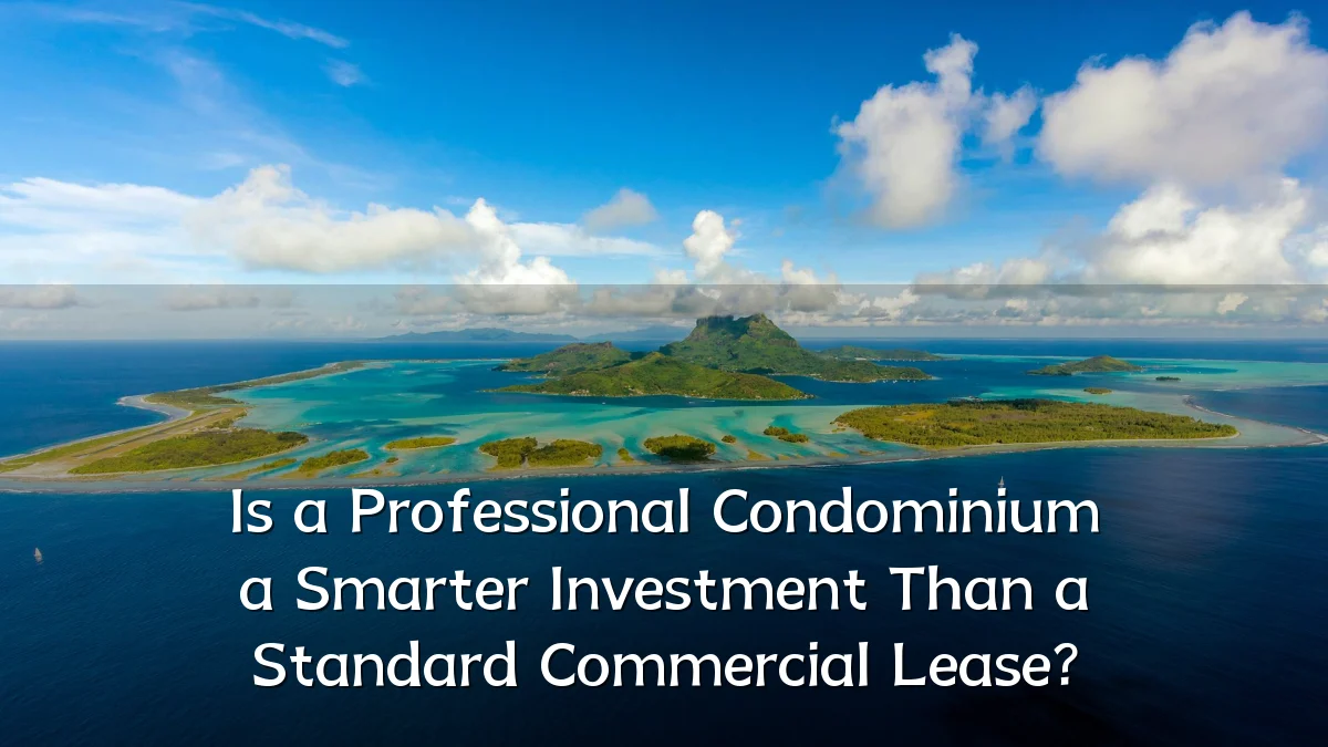 Is a Professional Condominium a Smarter Investment Than a Standard Commercial Lease?