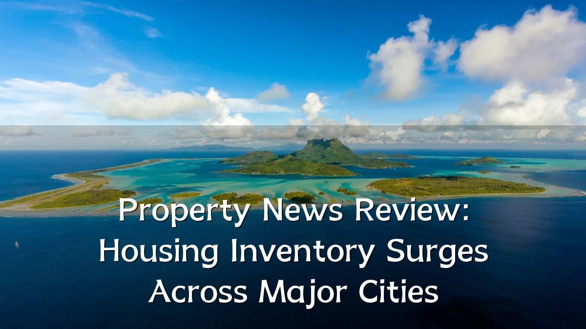 Property News Review: Housing Inventory Surges Across Major Cities