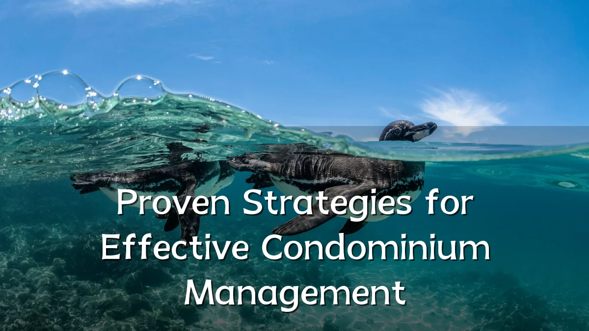 Proven Strategies for Effective Condominium Management