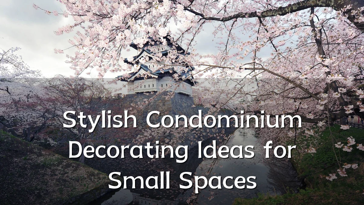 Stylish Condominium Decorating Ideas for Small Spaces