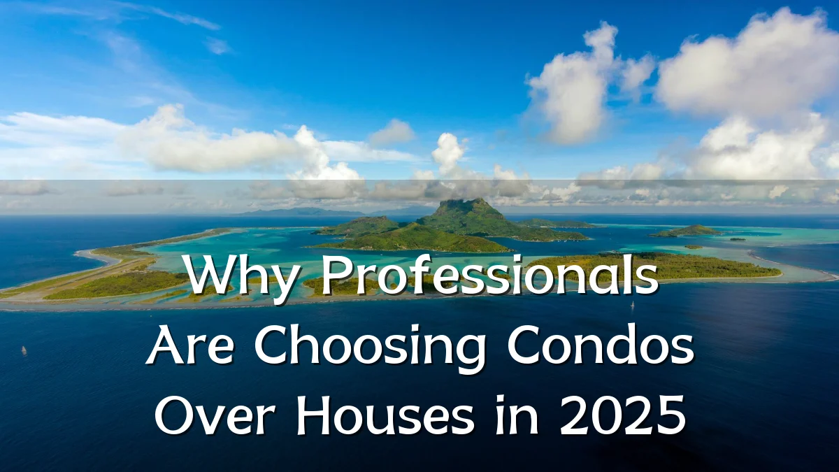 Why Professionals Are Choosing Condos Over Houses in 2025