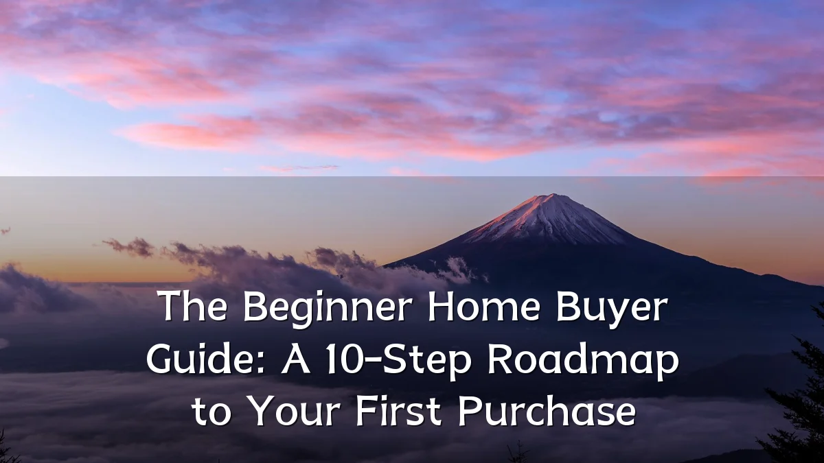 The Beginner Home Buyer Guide: A 10-Step Roadmap to Your First Purchase