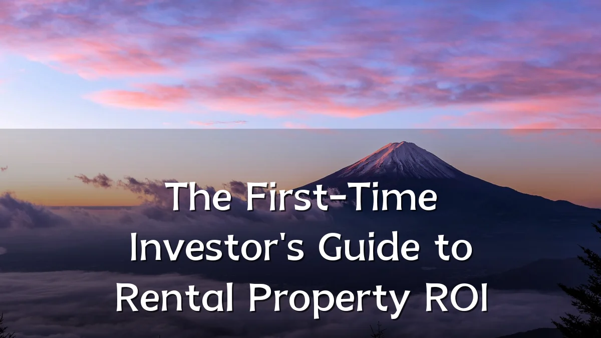 The First-Time Investor's Guide to Rental Property ROI
