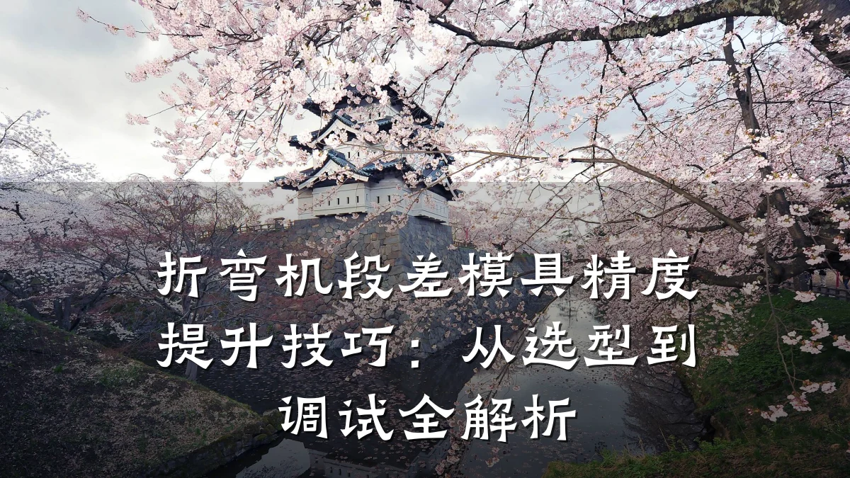 折弯机段差模具精度提升技巧：从选型到调试全解析